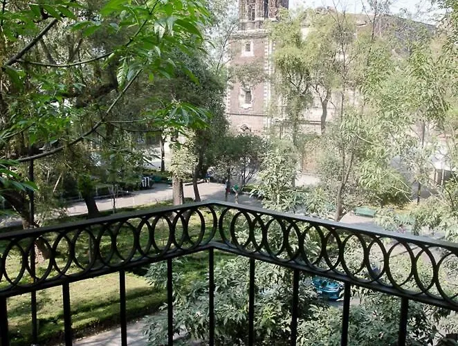 Apartamento Amplio, Equipado Con Vistas A Jardín En El Corazón Cdmx