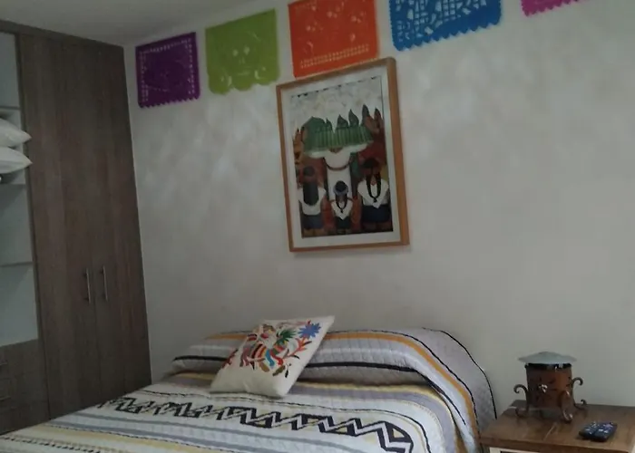Apartamento Amplio, Equipado Con Vistas A Jardín En El Corazón Cdmx México DF