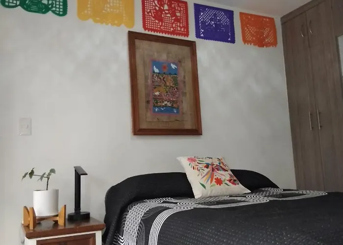 Amplio, Equipado Con Vistas A Jardín En El Corazón Cdmx México DF